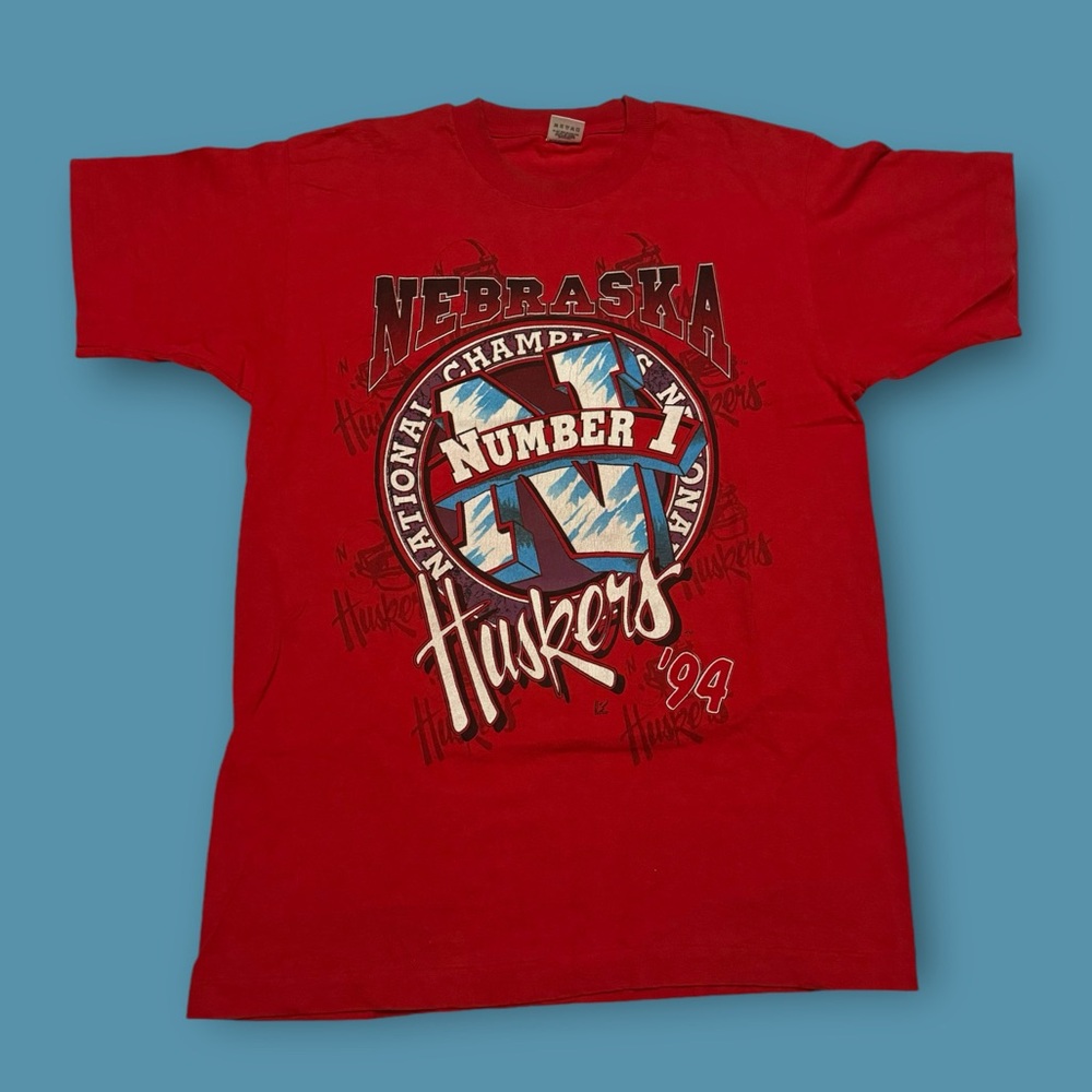 Vintage 90’s Nebraska Championship Tee